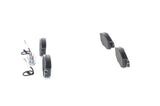 BOSCH 0986424455 Brake Pads - Low-Metallic Set for Kangoo