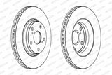 FERODO DDF1756 Ventilated Brake Disc for Avensis Verso — Brake Rotors & Drums
