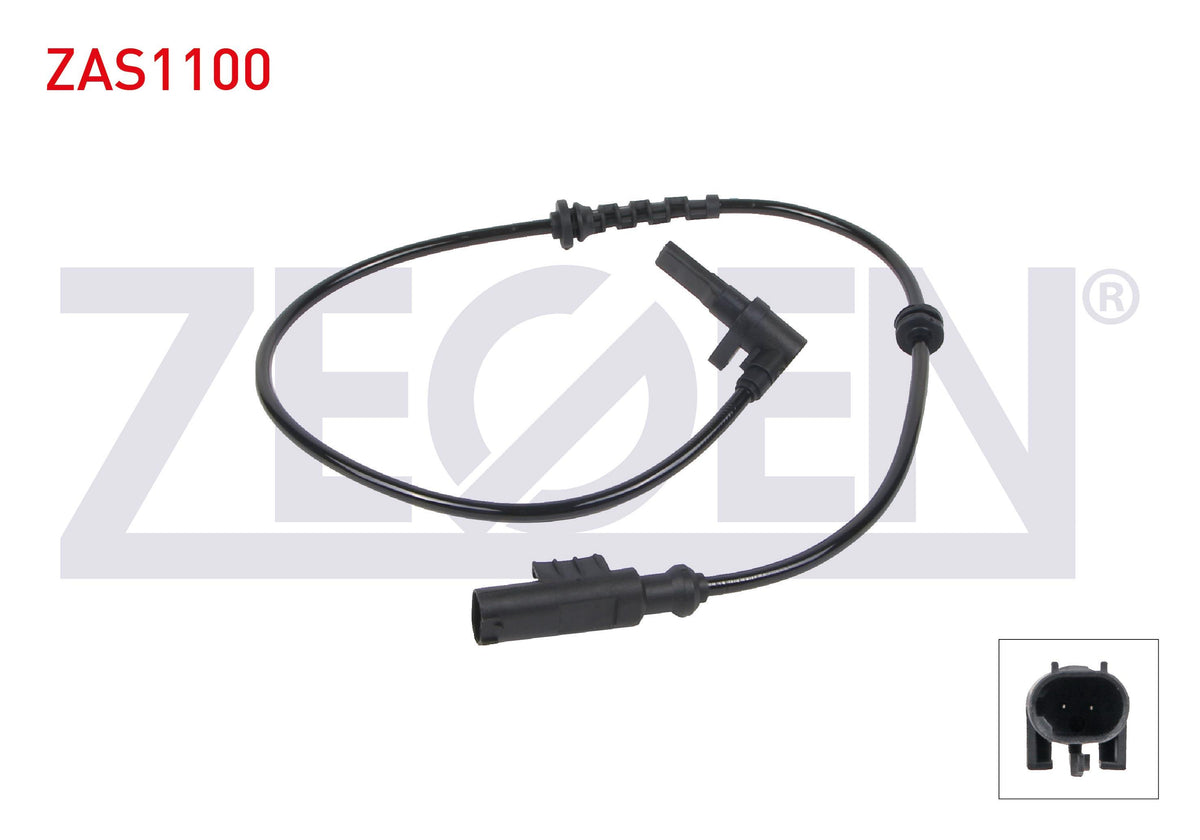 Zegen ZAS1100 ABS Sensor Rear Left-Right Opel Corsa D E 06-19 / Fiat Punto 13-17 / MiTo 08-15 — Brake Sensors & ABS