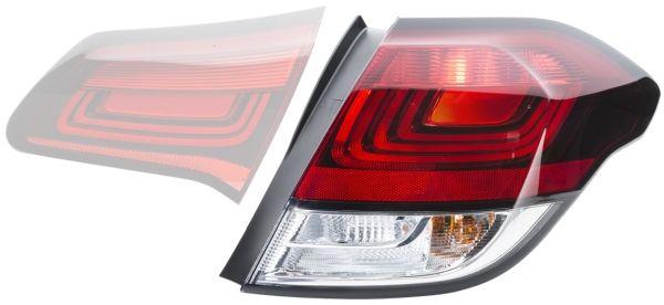 Hella 2SD354833-031 Left Tail Lamp C4 II