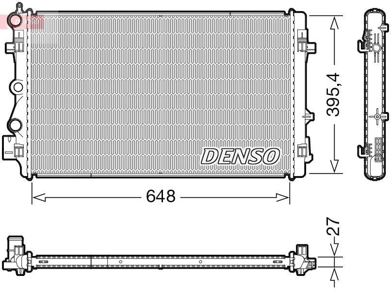 Denso DRM32051 Su Radiator Polo / A1 / Ibiza / Fabia10 > — Radiators & Fans