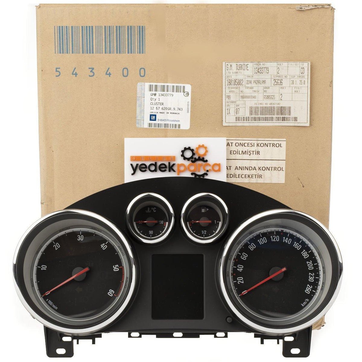 Opel Astra J 1.3 Diesel Complete Original Gauge - Diesel Models — Modules & Wiring