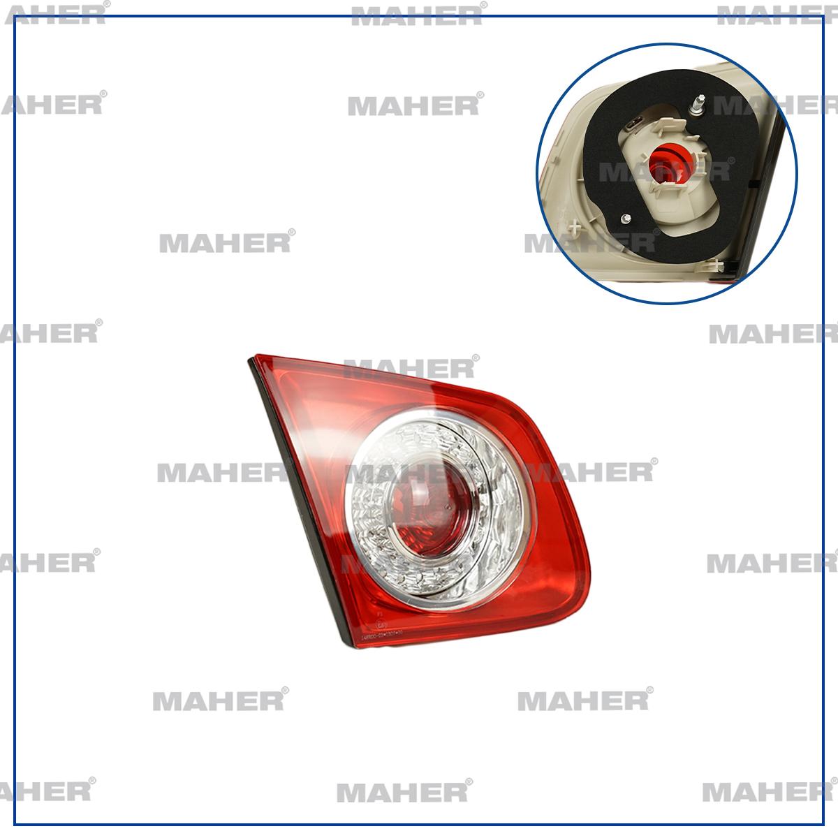 MAHER 35015 Tail Lamp Jetta 05-10 Inner Left