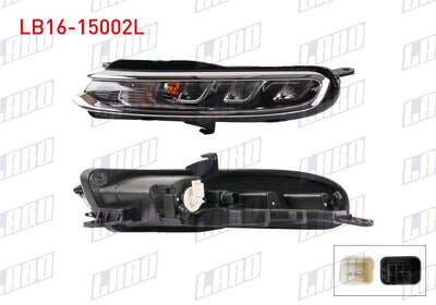 LABO LB16-15002L Daytime Headlight Left Citroen C3 2016-2019 — Headlights
