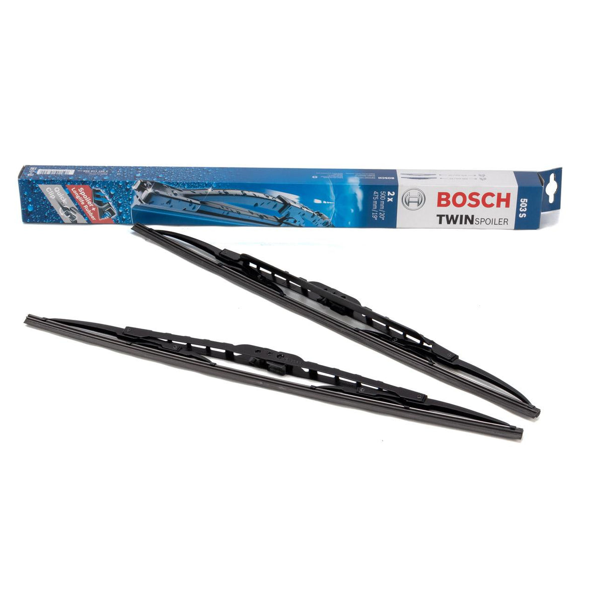 BOSCH Wiper Blade Set - 50cm & 47.5cm Wiper Blade — Wipers