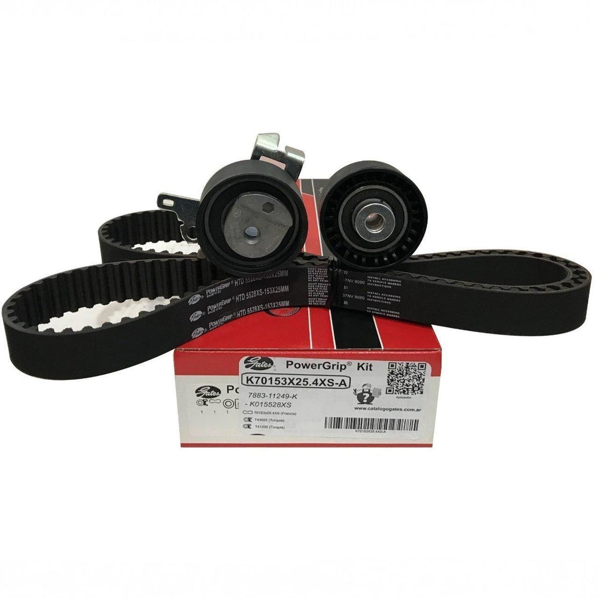 Gates Timing Belt Set - Compatible with Citroen C5 2.0 16V — Belts