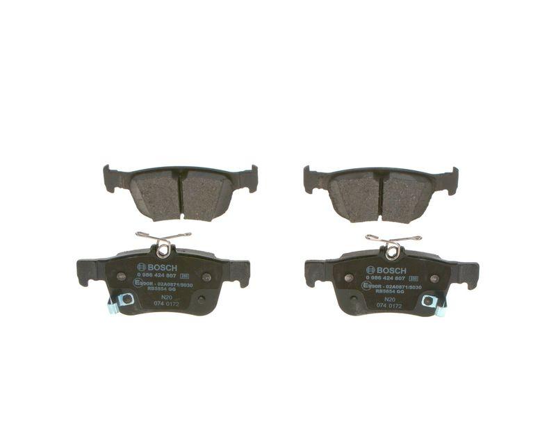 Bosch 0986424807 Brake Pad Rear Honda Civic X Hatchback (Fc5) 1.5 1.6 2.0 16-21