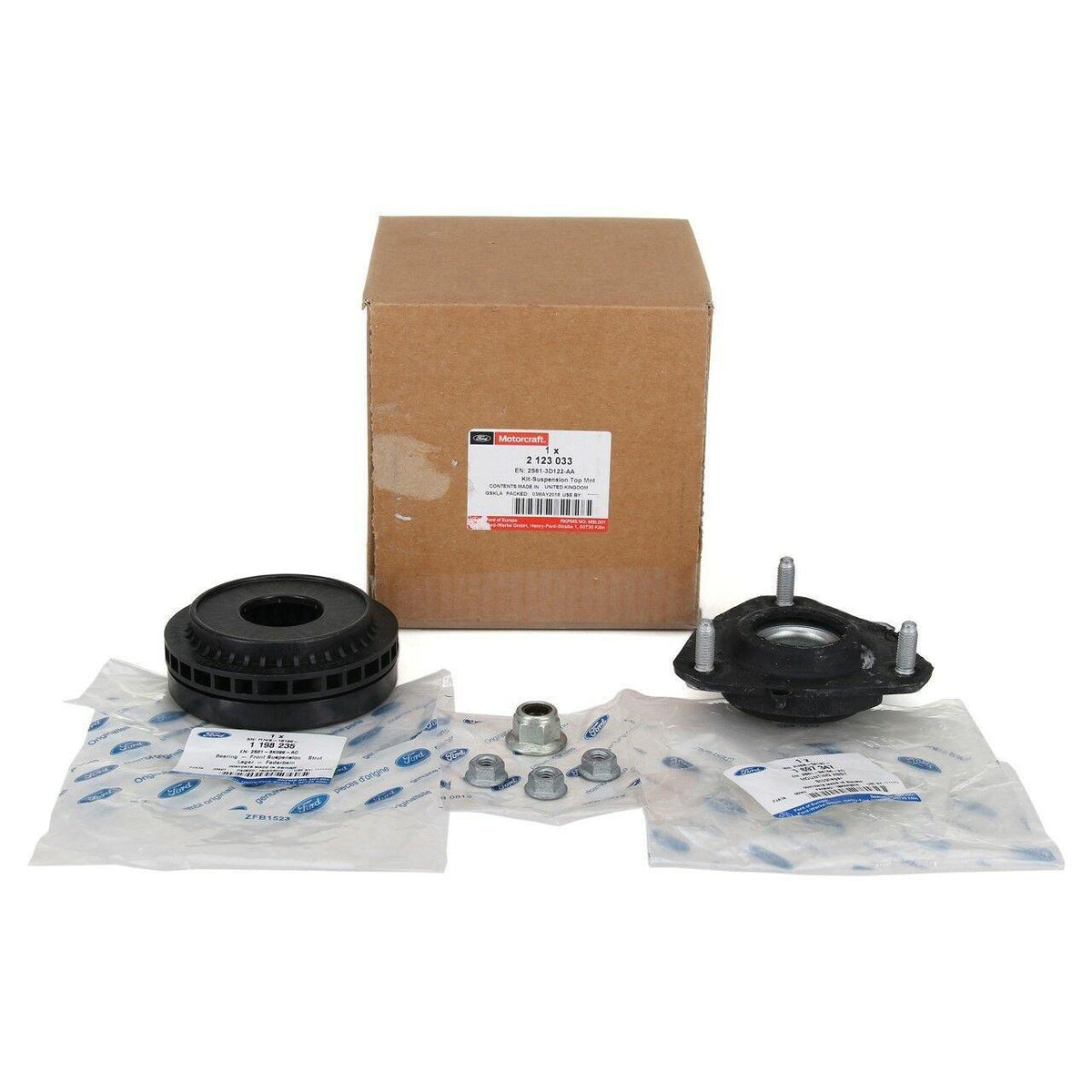 Ford Fiesta 2008-2011 Front Strut Mount Kit — Bushings & Mounts