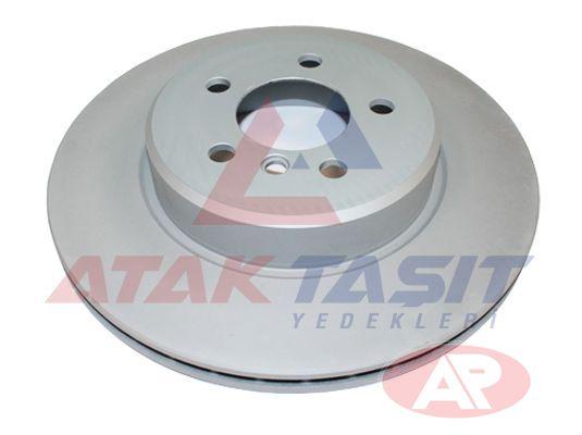 AP B2082VR Brake Disc Rear Air Klamalı BMW 5 Series (F10) 535 D 5 Lug 345X24x75x69 2010-| Set of 2 — Brake Rotors & Drums