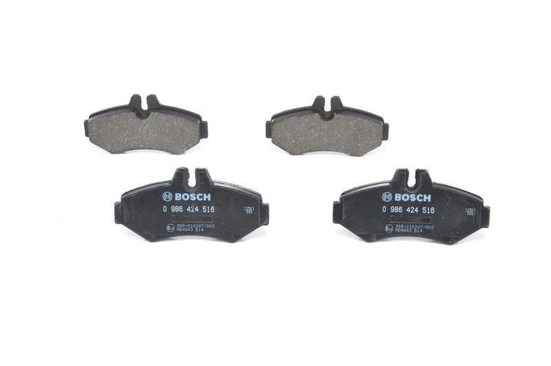 BOSCH 0986424516 - Premium Rear Brake Pads for LT 28-35 II Buses & Vans