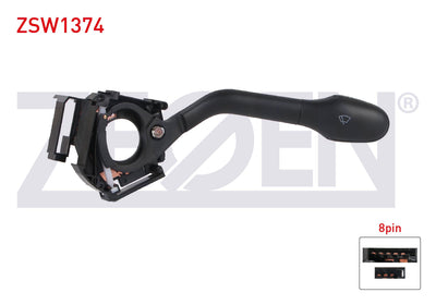 Zegen ZSW1374 Wiper Kumanda Arm 8 Pin Volkswagen Golf III-Passat 1988-1999 — Wipers