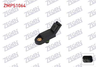Zegen ZMPS1064 Map Sensor Citroen C4 2.0 16V 2004-2007 — Engine Management Sensors