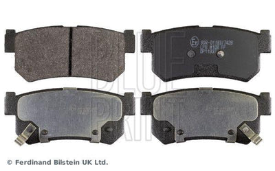 Blue Print ADG04262 Rear Brake Pad Ssangyong Actyon 2.0 2.3 2.7 2005-> Daewoo Musso-Rexton — Brake Pads