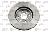 VALEO Brake Disc 186759 - Front Axle Ventilated Disc for Corsa C 1.4-1.6 — Brake Rotors & Drums