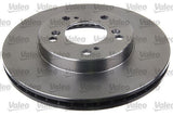 VALEO Front Brake Disc for Honda CR-V 1997-2001, HR-V 1999-2006, Prelude 1996-2001 — Brake Rotors & Drums