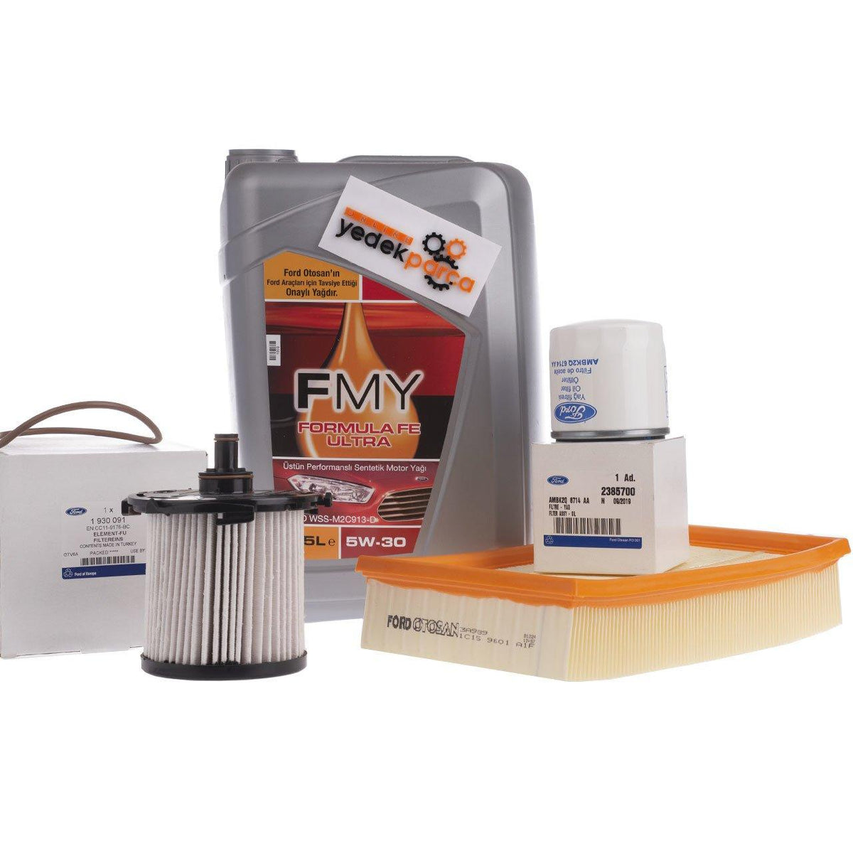 Ford Transit 2014-2018 2.2 155PS Periodic Oil Service Set Ford Genuine