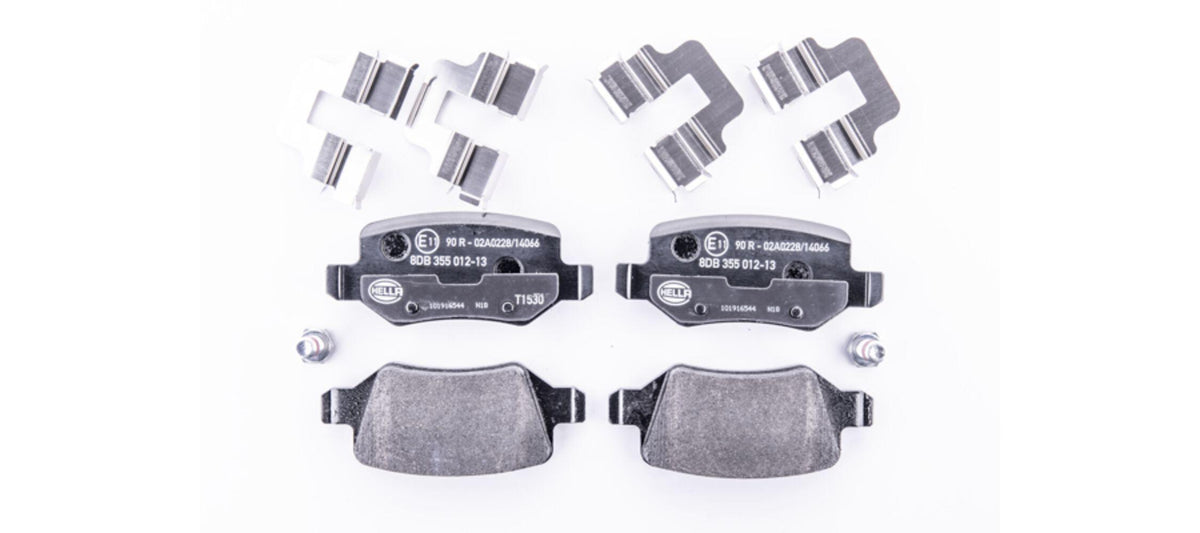 Hella 8DB355012-131 Brake Pad Rear W168 97 > 04 W169 04 > 12 W245 08 > 11 Vaneo 414 02 > 05 — Brake Pads