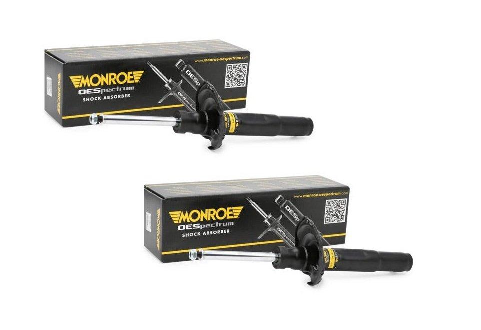 monroe front shock absorber kit, 50mm shock absorbers for Seat Leon, monroe suspension kit Monroe Front Shock Absorber Kit for Seat Leon 2013 and Later - 50mm Diameter Monroe Front Shock Absorber Kit - 50mm for Seat Leon monroe, shock-absorber-kit, seat-leon, automotive-parts, car-owners, mechanics, front-suspension, suspension-kits, performance-parts, ai-generated