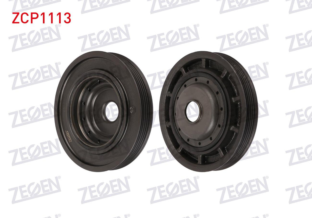 Zegen ZCP1113 Crankshaft Pulley (5 Grooved) Renault Clio II, Kangoo, Megane II 1.4 1.5 1.6 dCi 16V — Pulleys & Tensioners