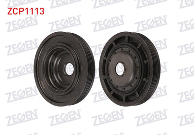 Zegen ZCP1113 Crankshaft Pulley (5 Grooved) Renault Clio II, Kangoo, Megane II 1.4 1.5 1.6 dCi 16V — Pulleys & Tensioners