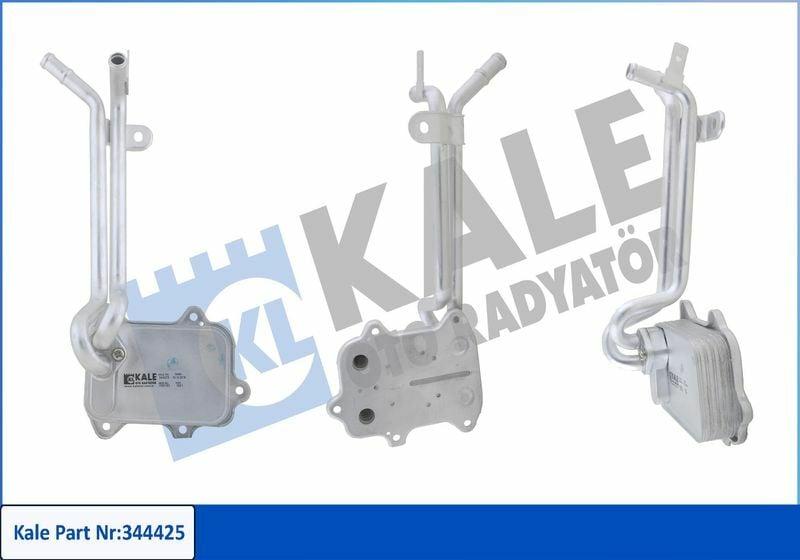 KALE Oil Cooler 344425 - Fits VW Golf V/VI, Passat, Jetta 1.4Tsi & 1.6Fsi — Oil System