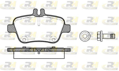 ROADHOUSE 21477.00 Brake Pad A Class W169 09 04 — Brake Pads