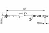 BOSCH Brake Hose Front Right - 07 Corolla, Auris, Verso — Brake Hydraulics