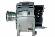 hella 14v 120a alternator front view, hella 14v 120a alternator side view, hella 14v alternator specifications HELLA 14V 120A Alternator - Compatible with A3, A4, Galaxy, Cordoba, Ibiza, Leon, Toledo, Fabia | 1.6, 1.8T, 1.9 TDI Models HELLA 14V 120A Alternator for A3 A4 Galaxy & More hella, alternator, 14v-120a, car-parts, automotive-accessories, car-owners, mechanics, vehicle-maintenance, high-performance, ai-generated
