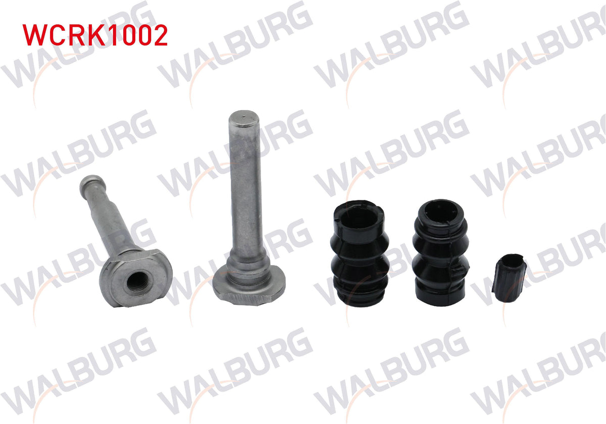 WALBURG WCRK1002 Brake Caliper Bushing Repair Kit Rear (Pair Wheel) Mercedes Sprinter (B906) 2006-/ Vito (W447) 2003-/ Viano (W639) 2003-/ Volkswagen Crafter 2006-2016 / Renault Master II 1998