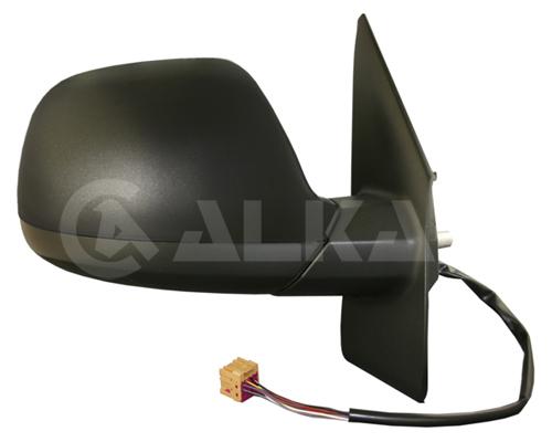 Alkar 9240928 Outer Rear View Mirror Right Electric Heated Primed (5 Pin) Volkswagen Transporter VI 2009-2015 — Mirrors