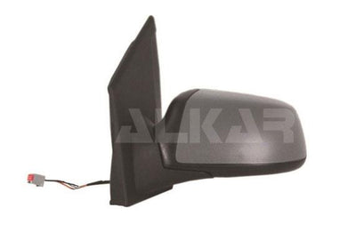 Alkar 6125392 Outer Rear View Mirror Left Electric Heated Primed 5 Pin Ford Fiesta 2005-2008 — Mirrors