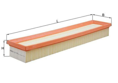Mahle LX1745 Air Filter Peugeot 206 307 308 Partner Citroen Berlingo III C4 DS4 1.6 16V — Air & Cabin Filters