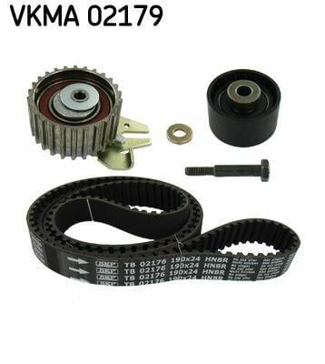 skf vkma02179 timing belt set black color, skf timing belt specifications, skf timing belt installed on vehicle SKF VKMA02179 Timing Belt Set for 1999-2005 Fiat Doblo & Vectra 1.9 JTD | 190 Teeth, 24 mm Width | Black SKF Timing Belt Set for 1999-2005 Doblo & Vectra | 190 Teeth skf, timing-belt-set, automotive-parts, fiat-doblo, fiat-vectra, car-maintenance, automotive-repair, car-owners, automotive-technicians, ai-generated