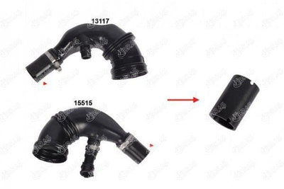 IBRAS Turbo Hose 15531 - 35mm Inner Diameter for Fiat, Peugeot, and Citroen — İbraş, Turbo & Supercharger