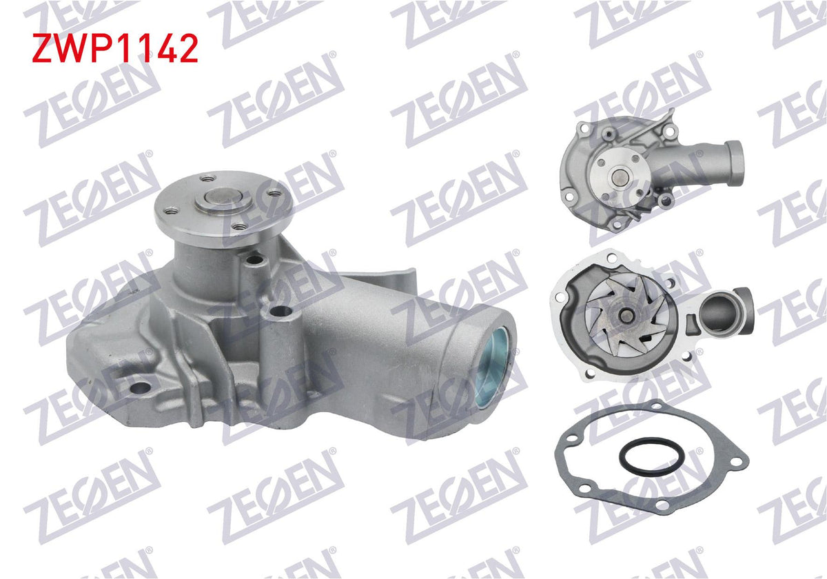 Zegen ZWP1142 Water Pump Mitsubishi Outlander I (Cuw) 2.0 (4G63) 2001-2006 / Outlander I (Cuw) 2.0i — Water Pump & Thermostat