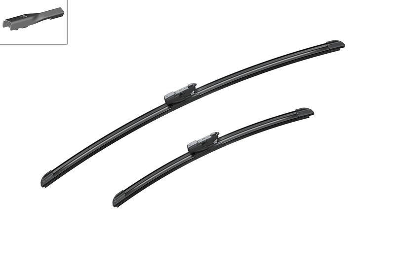 BOSCH Wiper Blades 60cm + 40cm for Fabia Aerotwin — Wipers
