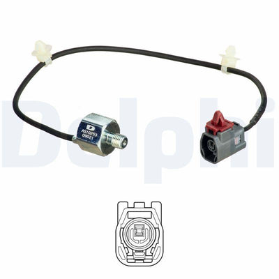 Delphi AS10253 Knock Sensor Mazda2 1.3-1.5 07-/Mazda3 1.6 03- — Engine Management Sensors