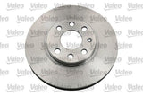 VALEO Brake Disc 186759 - Front Axle Ventilated Disc for Corsa C 1.4-1.6 — Brake Rotors & Drums