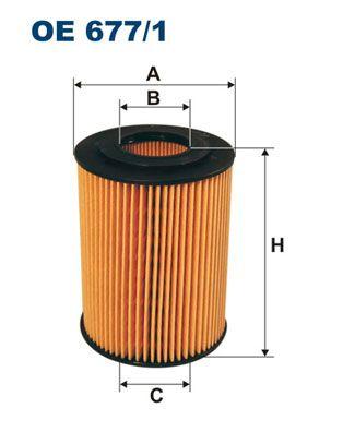 Filtron OE677-1 Oil Filter Mercedes-Benz W204 / W211 / W212 / W221 – Sprinter (2006-▶) — Oil Filters