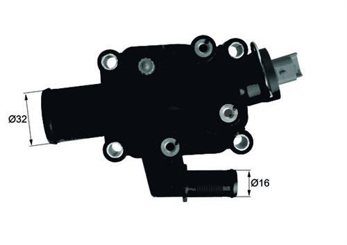 Citroën 1336Z0 C4 1.6i 2006-2010 Termostad Genuine C2 / C3 / C4 / 206 / 207 / 307 1.4 / 1.6 16V 02
