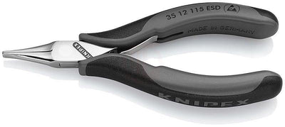 Knipex 35 12 115 ESD Electronics Long Nose Pliers 115 mm, ESD