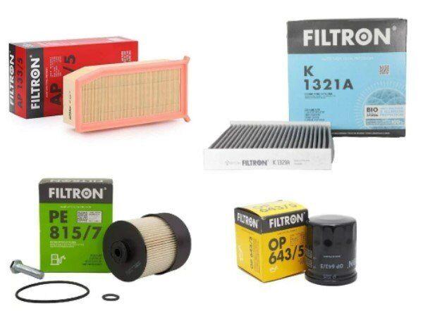 Filtron Dacia Logan MCV 2013 Oil Filter Maintenance Set - Essential Filters for Diesel Engines — Oil Filters