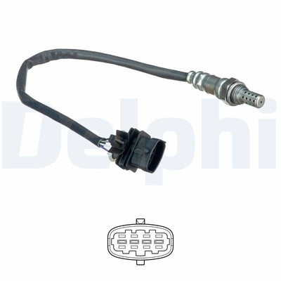 Delphi Lambda Sensor - ES20491-12B1 for Astra J & Corsa D 1.4 16V — Oxygen & Air-Fuel