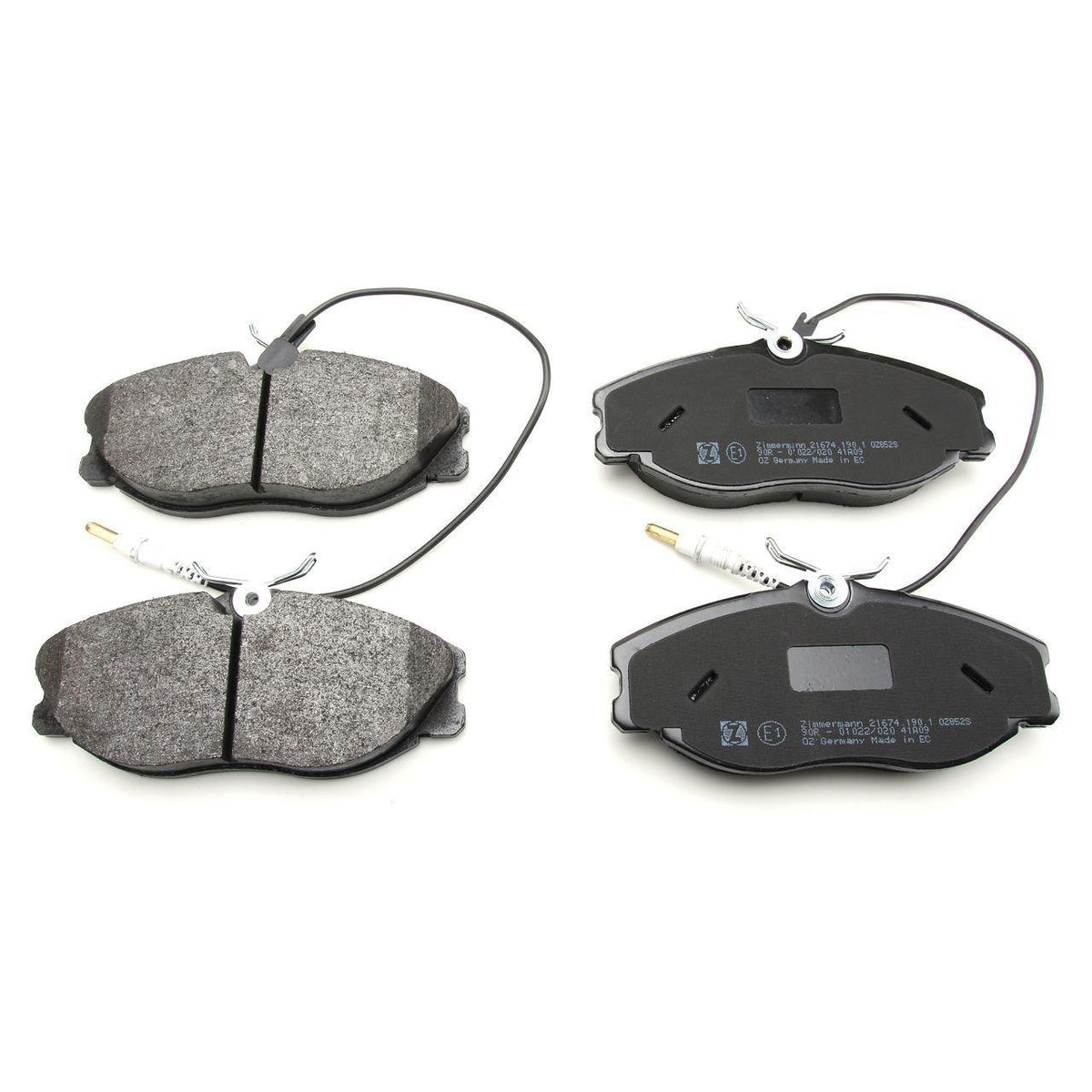 Delphi Front Brake Pad Set - Peugeot 406 1996-2004 — Brake Pads
