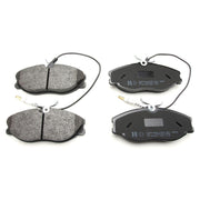 delphi front brake pad set for peugeot 406 1996-2004, delphi brake pads installation image, peugeot 406 brake system overview Delphi Front Brake Pad Set - Peugeot 406 1996-2004 | Premium Quality Delphi Front Brake Pad Set for Peugeot 406 (1996-2004) brake-pads, peugeot-406, delphi, car-parts, auto-repair, braking-system, car-owners, peugeot-enthusiasts, ai-generated, automotive