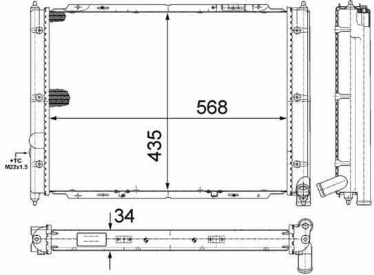 behr radiator vw t3 transporter, vw t3 radiator installation, behr cr361000s radiator dimensions BEHR VW T3 Transporter Radiator 1982-1992 - Durable Cooling Solution for Vehicle Owners | 22.4x17.1x1.3 in BEHR VW T3 Transporter Radiator 1982-1992 behr, vw-t3, radiator, car-cooling-system, vehicle-parts, automotive, car-maintenance, cooling-accessories, ai-generated, 1982-1992
