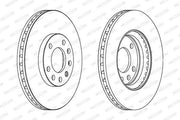 ferodo ddf1644c brake disc front view, ferodo ddf1644c brake disc technical specifications FERODO DDF1644C | Brake Disc - Ventilated Design for Vehicle Owners & Mechanics | 6.45 kg FERODO DDF1644C Brake Disc ferodo, brake-disc, ventilated-brake-disc, braking-systems, vehicle-owners, mechanics, auto-parts, car-maintenance, high-performance, ai-generated