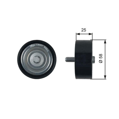 Gates T36407 V-Belt Tensioner Mercedes A-Series/B-Series W169/W245 266 — Pulleys & Tensioners
