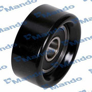 mandos-ebt10024k-tensioner-pulley-image MANDO EBT10024K Tensioner Pulley - Compatible with Santafe 2.0 & 2.4 (2005 Models) | Auto Maintenance MANDO EBT10024K Tensioner Pulley for Santafe Models mandos-ebt10024k, tensioner-pulley, santafe-parts, vehicle-maintenance, car-owners, auto-repairs, engine-parts, v-belt-system, car-maintenance, ai-generated