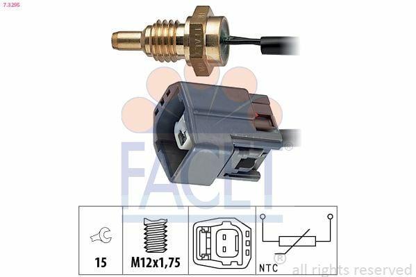 FACET Temperature Sensor 7.3295 - For Focus CAK 98-05 — Temperature Sensors & Switches